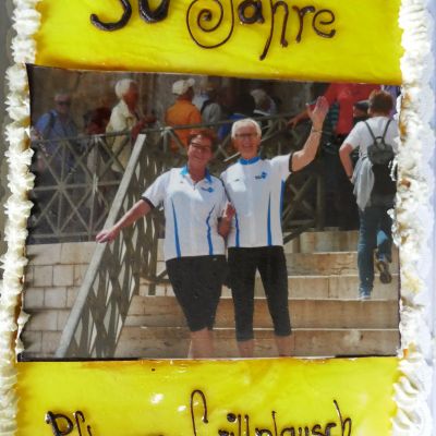 045 die Jubiläuums Torte